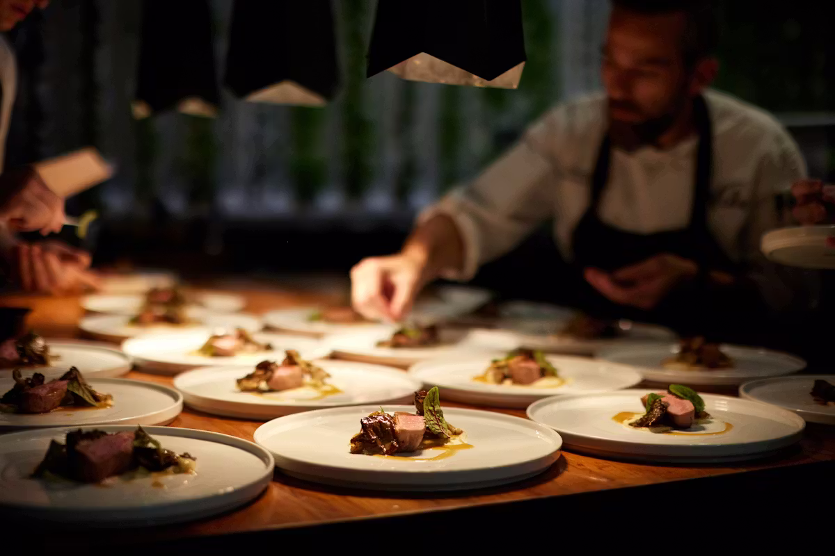 Vida signature dishes Four- and Six-Course Tasting Menus, which change seasonally.
